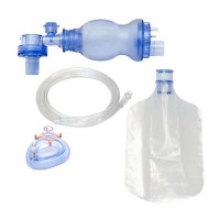 AERObag - неонатальный ручной аппарат ИВЛ (мешок Амбу), объём 280 мл, одна маска, размер 0, ПВХ, одноразовый | HUM GmbH (Германия)