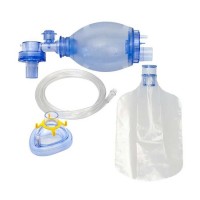 AERObag - детский ручной аппарат ИВЛ (мешок Амбу), объём 450 мл, одна маска, размер 2, ПВХ, одноразовый | HUM GmbH (Германия)