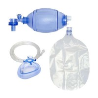 AERObag - взрослый ручной аппарат ИВЛ (мешок Амбу), объём 1500 мл, одна маска, размер 4, ПВХ, одноразовый | HUM GmbH (Германия)