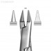 HSL 4015-13 - щипцы ортодонтические Angle(Bird Beak) 139 для изгибания проволок, 125 мм | Karl Hammacher GmbH (Германия)