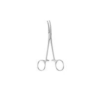 HSE 049-14 - зажим хирургический Crile, изогнутый, 140 мм | Karl Hammacher GmbH (Германия)