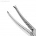 Зажим хирургический Kocherklemme изогнутый с зубчиками, 12,5 см | HLW Dental Instruments (Германия)