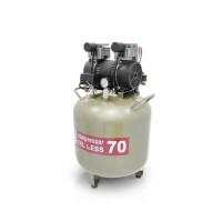 W-603 - безмасляный компрессор для 1-2 стоматологических установок с ресивером 70 л (130 л/мин) | WuerWei (Китай)